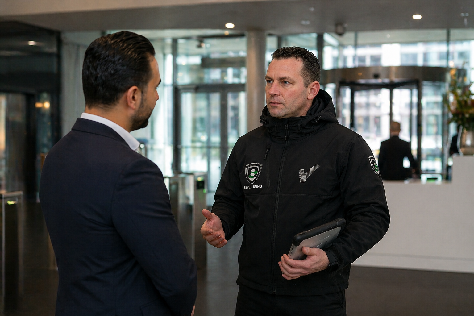 Contact en beveiliging op locatie