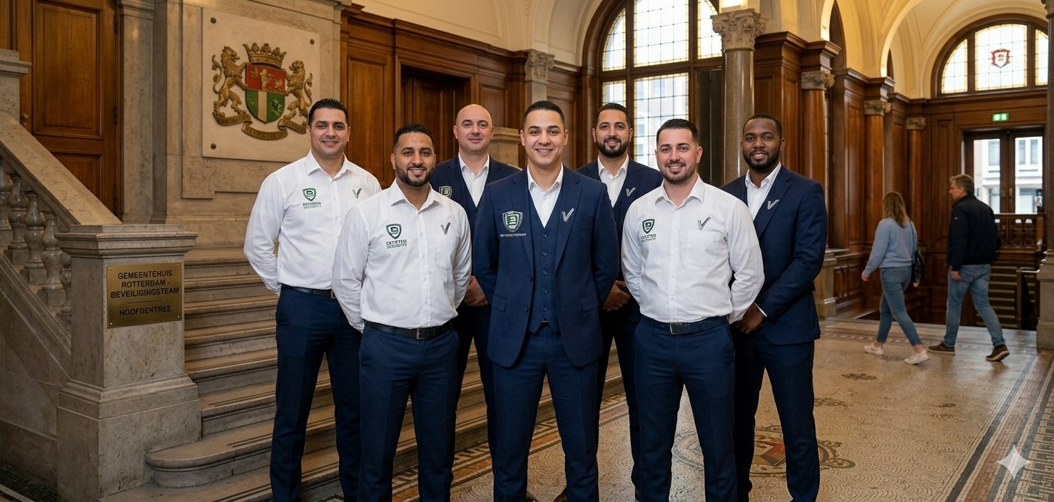Professionele beveiligers van Devoted Security